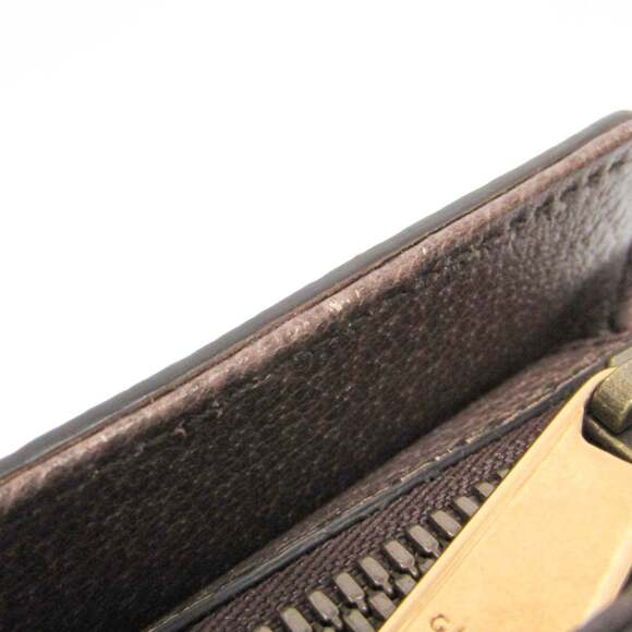 GUCCI Authentic Brown Leather Shoulder Bag - Picture 9 of 15